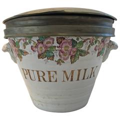 Lovely Porcelain Antique Milk Container