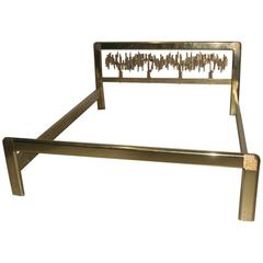 Bed by Luciano Frigerio Attributed 1970 Very Chic Design Sculpture 2