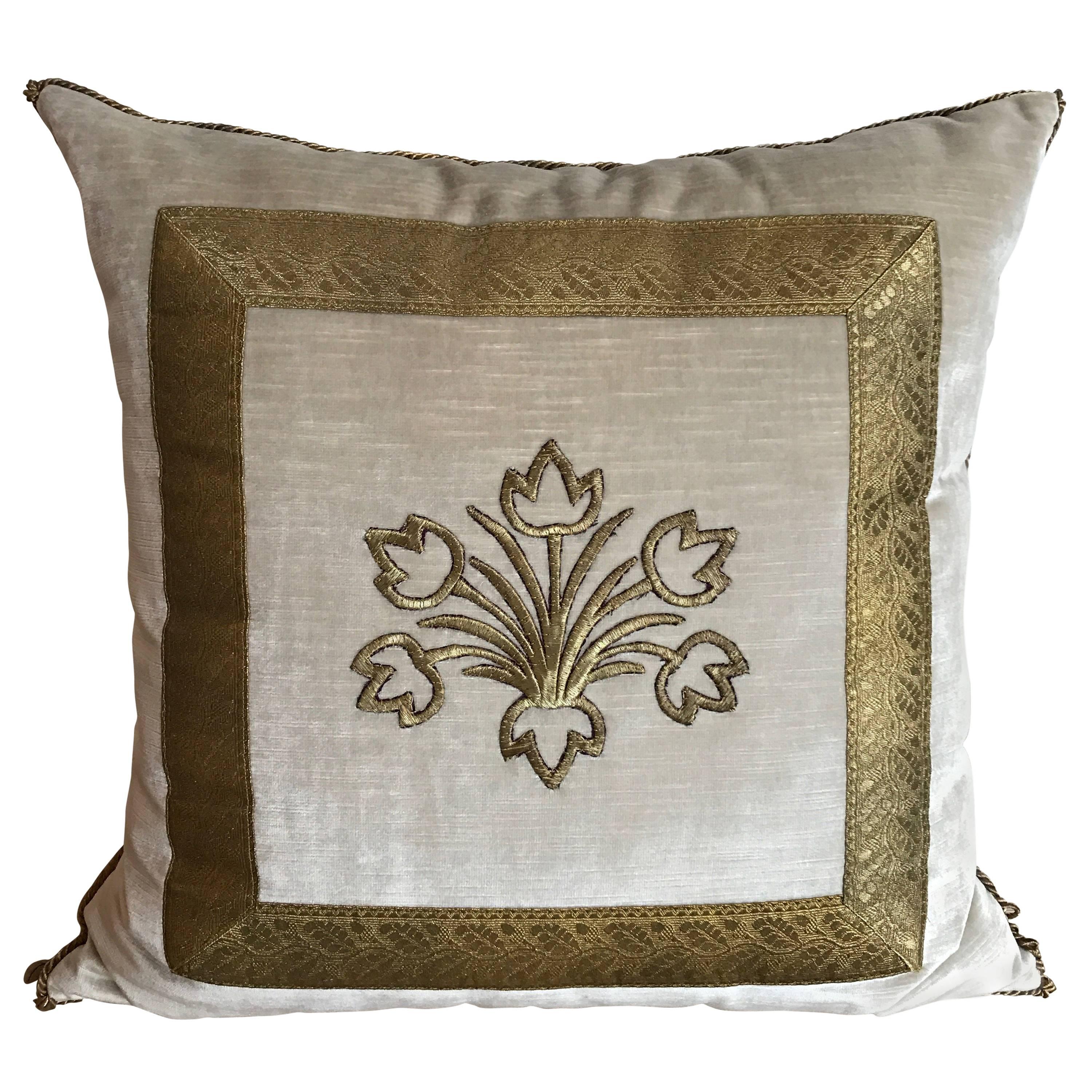 Antique Ottoman Empire Pillow For Sale