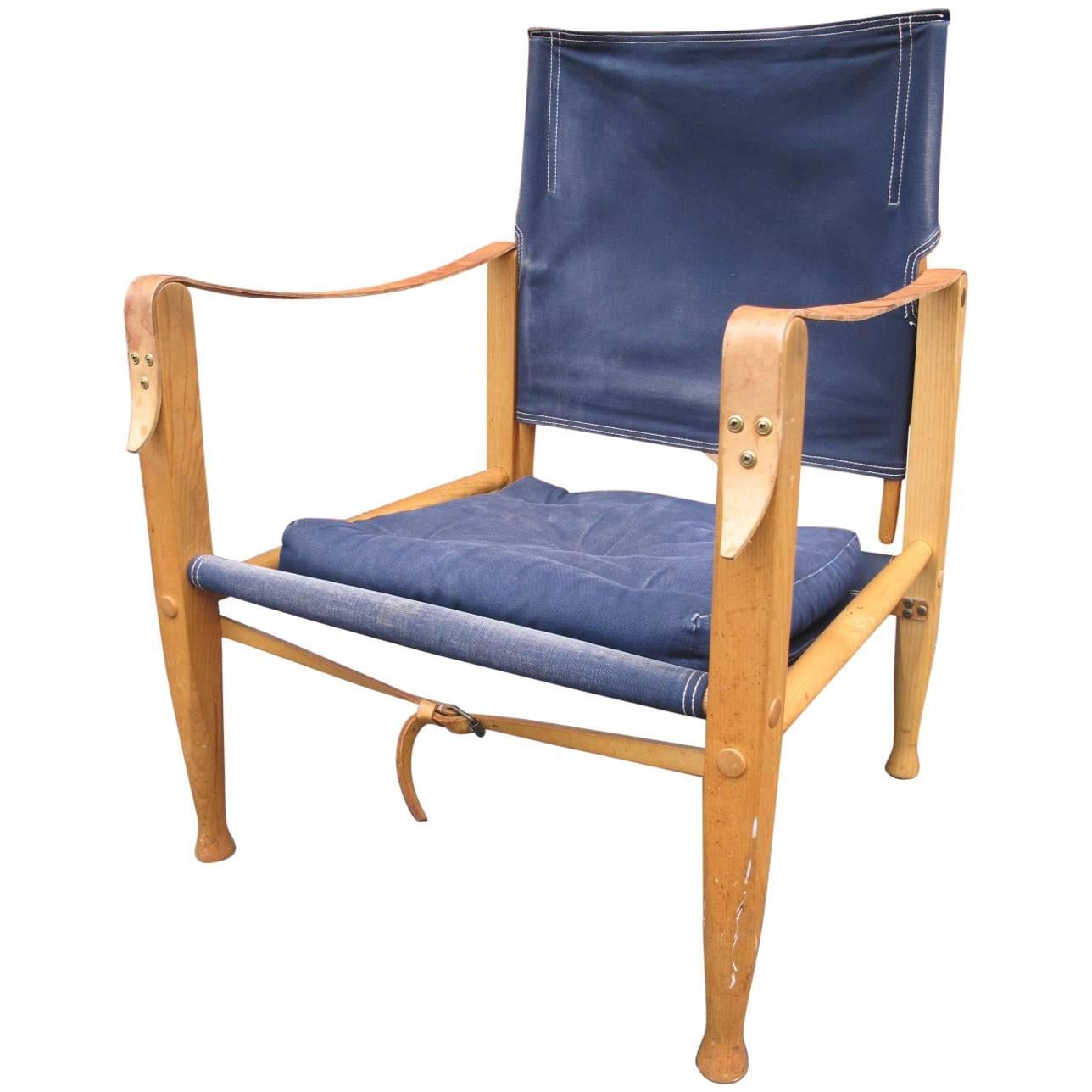 Kaare Klint Safari Chair by Rud .Rassmussen