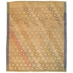 Vintage Turkish Deco Rug 1