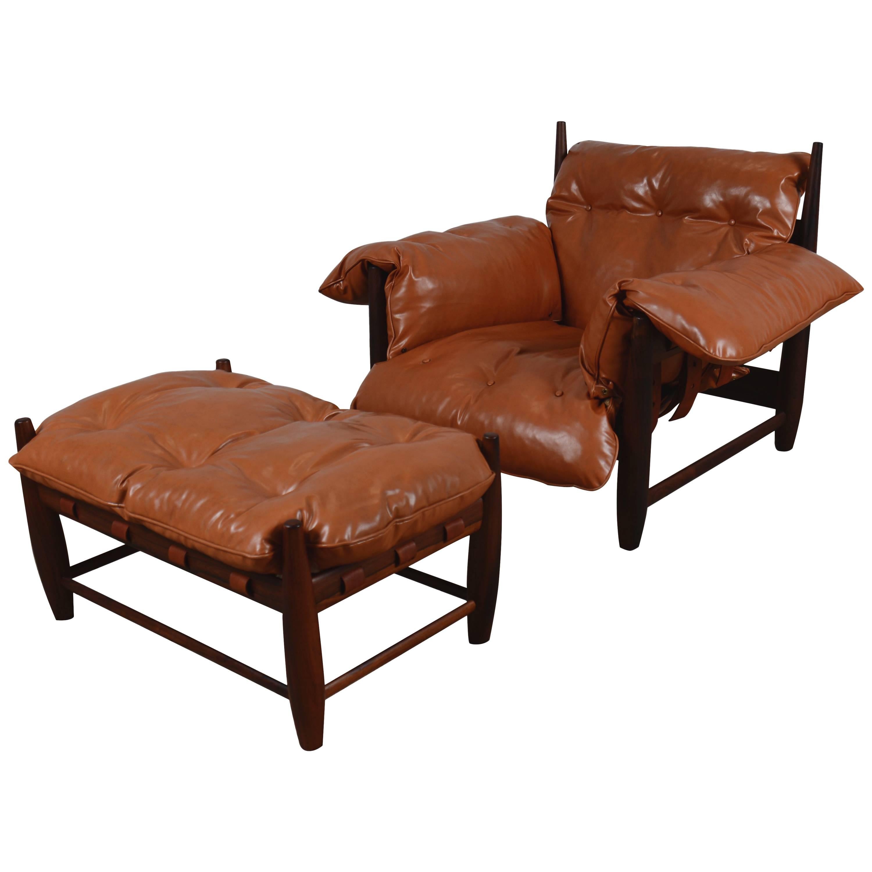 Sheriff Lounge Chair and Ottoman