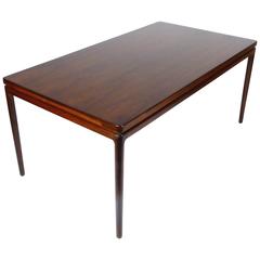 Johannes Andersen Danish Rosewood Extension Dining Table