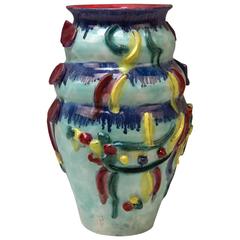 Vase Wiener Werkstätte Austria Vienna Ceramics V. Wieselthier Expressionism 1928