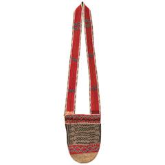 Native American Beaded Bandolier Bag, Tahltan (Northwest Coast), circa 1870