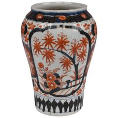 Multicolored Oriental Porcelain Vase