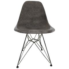 Vintage Mid-Century Modern Herman Miller Eames DSR Chair Elephant Hide Grey 1