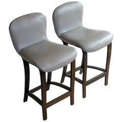 Pair of Rare Barstools by Plycraft 3