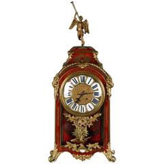 19th Century Napoleon III Fireplace Boulle Clock Pendule 10