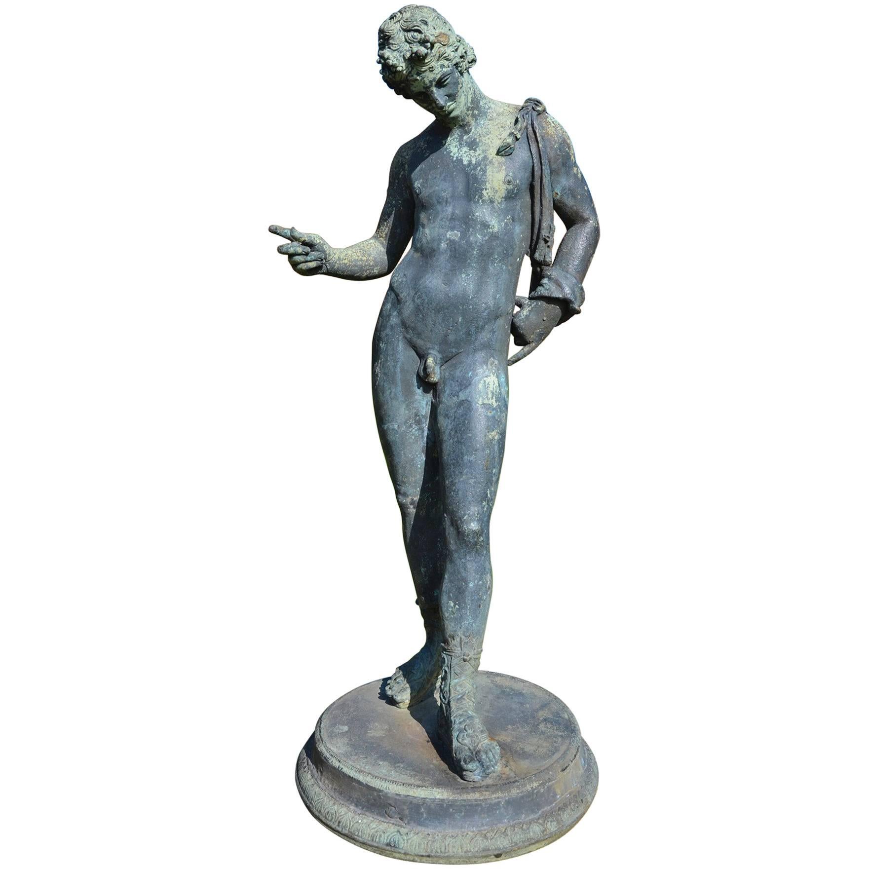 Verdigris Bronze Model of Dionysus For Sale
