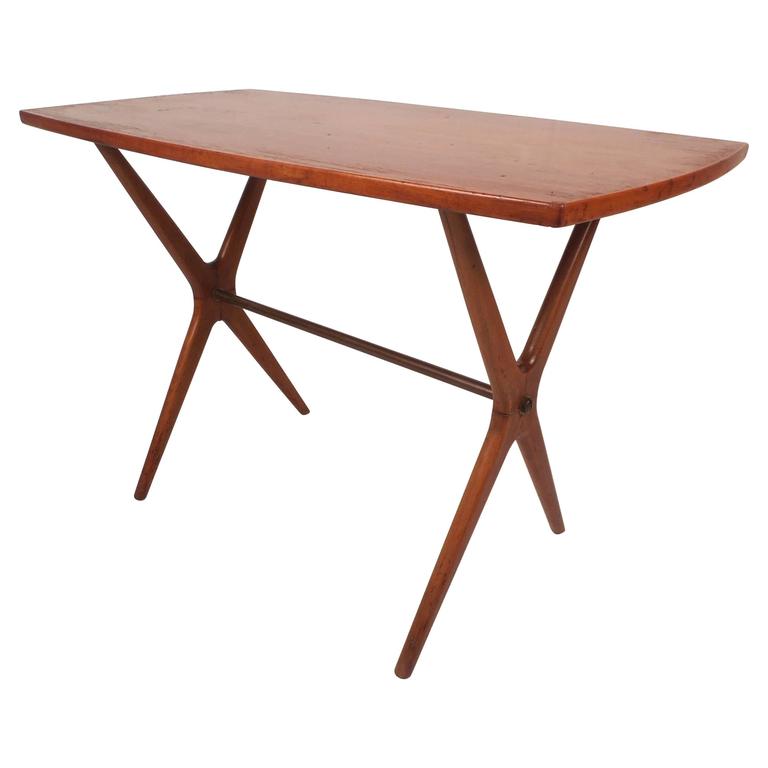 MidCentury Modern Teak End Table by Jo Carlsson Vetlanda, Sweden For