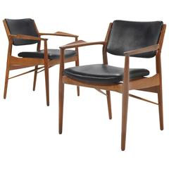 Arne Vodder Armchairs by Sibast 11
