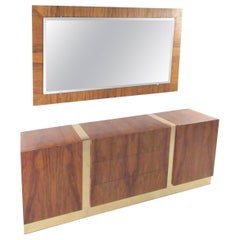 Milo Baughman Dresser with Mirror for Thayer Coggin