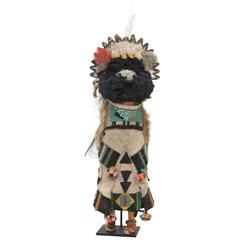 Kachina-Puppe der amerikanischen Ureinwohner:: Zuni Pueblo:: um 1930