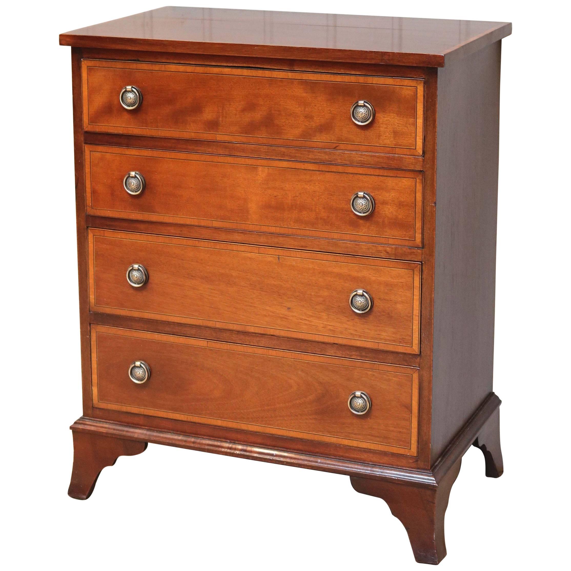 Small Proportioned Mahogany Chest of Drawers