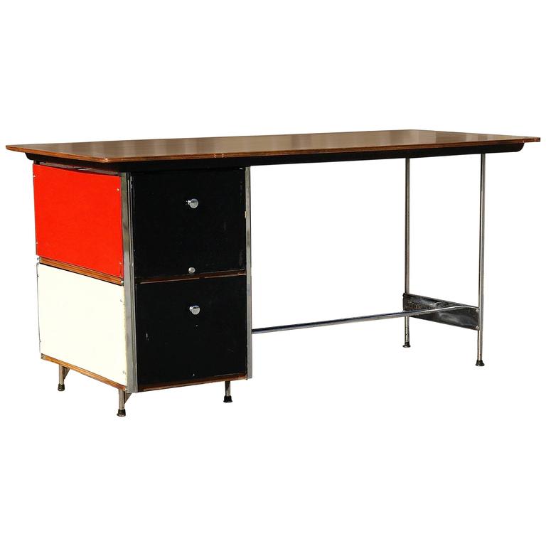 1950s Eames Herman Miller ESU Desk at 1stDibs