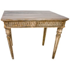 Gilt Italian Console Table