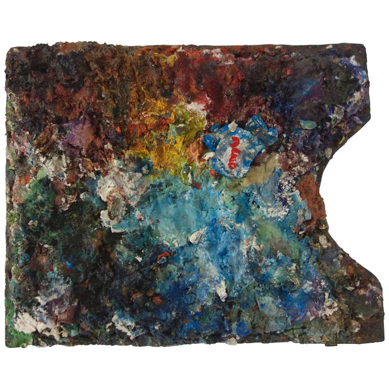 Vintage Artist S Paint Palette For Sale At 1stdibs