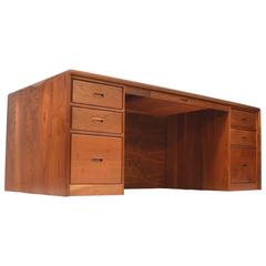 Ed Rizzardi Solid Walnut Executive Desk 3