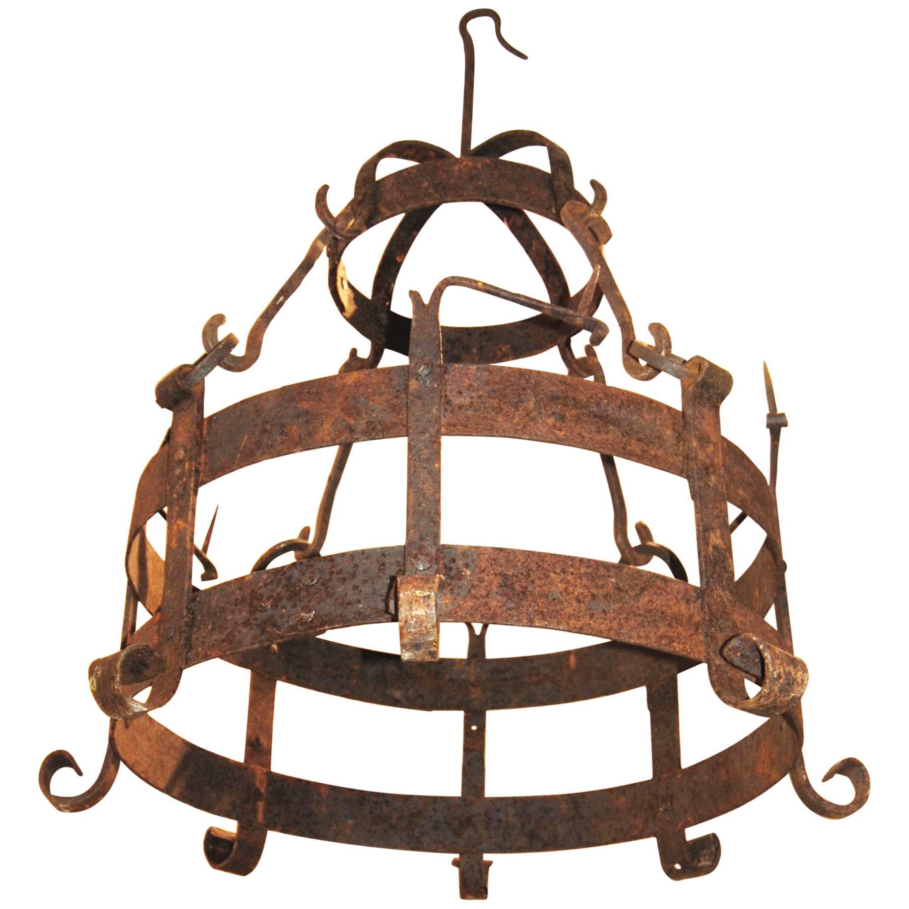 Porte-pots en fer du XVIIIe siècle en vente