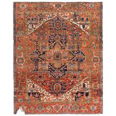 Antique Heriz Rug