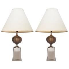 Pair of Urchins Tables Lamp 2