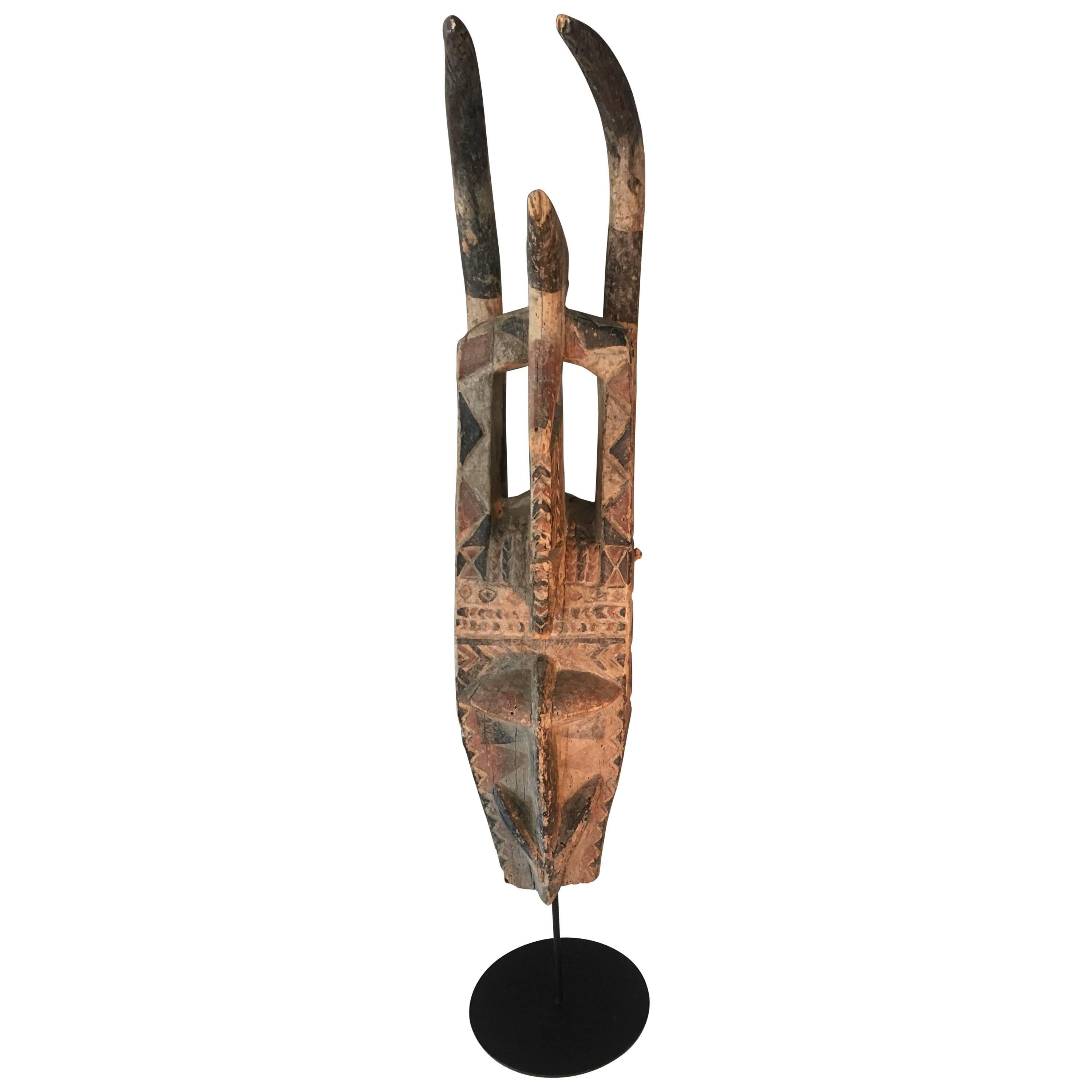 Mask. Nalu, Upper Volta, West Africa