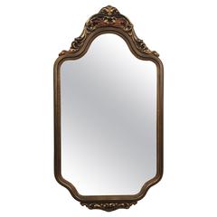 1920s All Original Gilded Wood Mirror