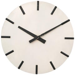 Large Retro Austrian Electric Wall Clock 