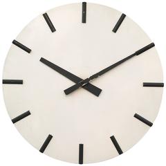 Large Vintage Austrian Electric Wall Clock 6