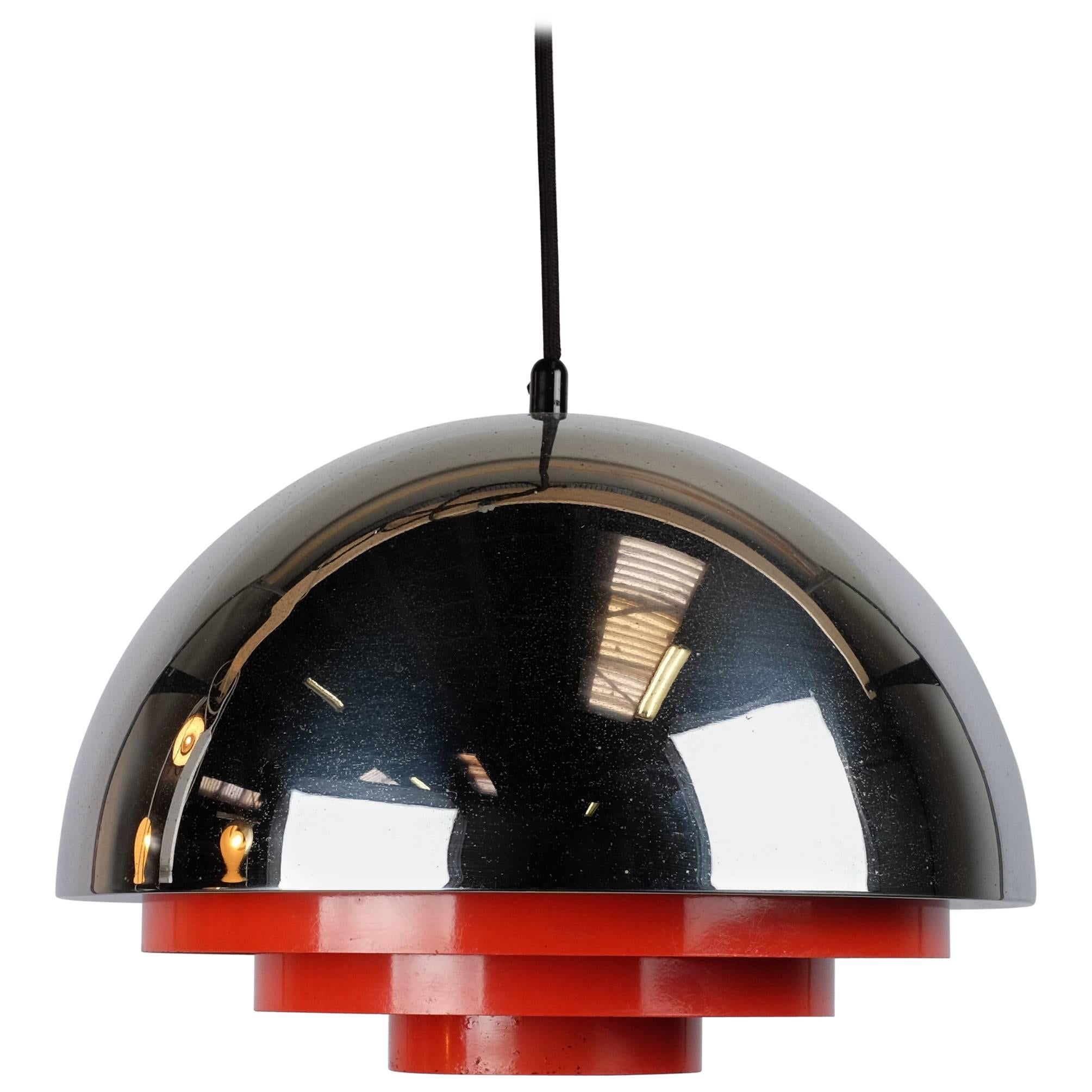 Amazing Pendant Lamp, Model 'Milieu' by Danish Designer Jo Hammerborg For Sale
