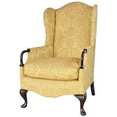 Vintage Wingback Armchair 6