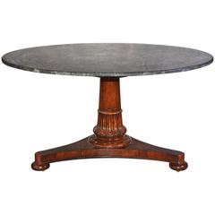 19th Century Rosewood Regency Pedestal Table 11