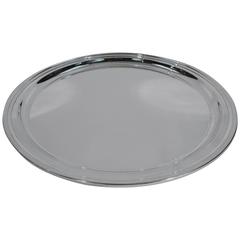 Tiffany Sterling Silver Round Serving Tray