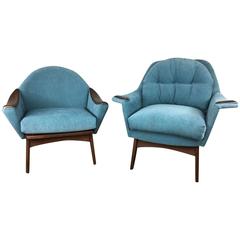 Adrian Pearsall Momma and Papa Chair, Pair