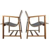 Rare Pair of "Kleinhans" Chairs, circa 1939 Charles Eames/Eero Saarinen