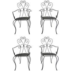 Four Garden Chairs, Italy, 1950