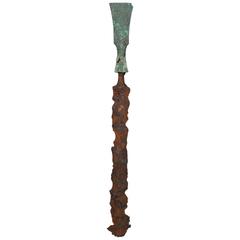 Ancient Dongson Culture Iron and Bronze Sword, Java, Indonesia 12