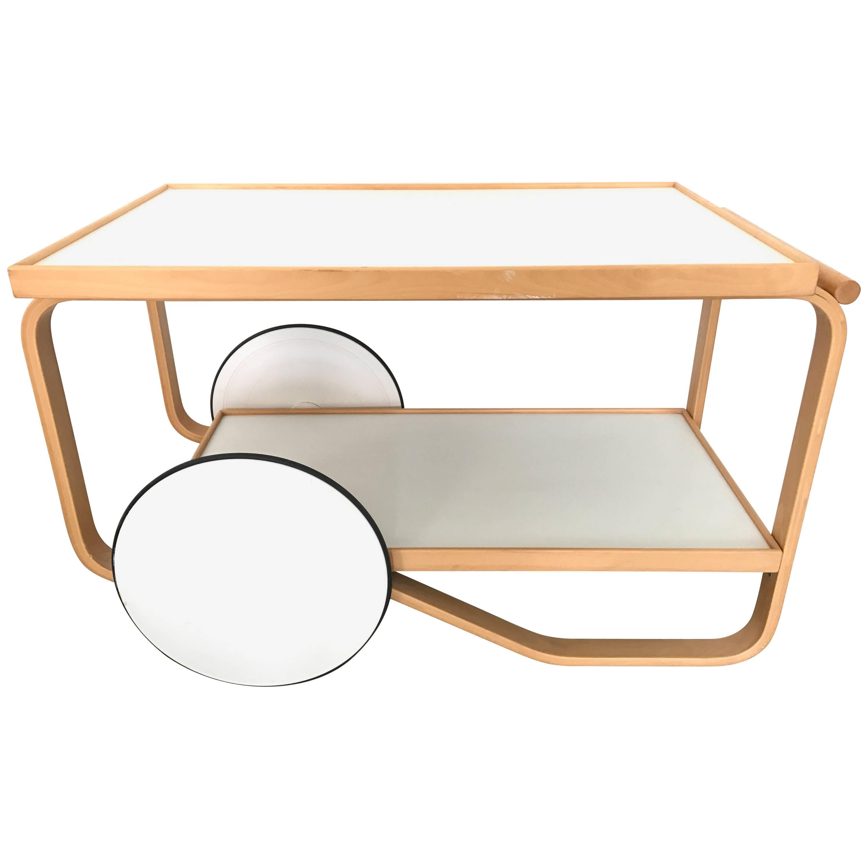 Alvar Aalto Tea Trolley / Bar Cart for Artek