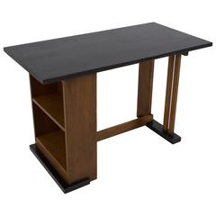 Antique Important and Rare Art Deco Haagse School Desk by Cor Alons for L.O.V.