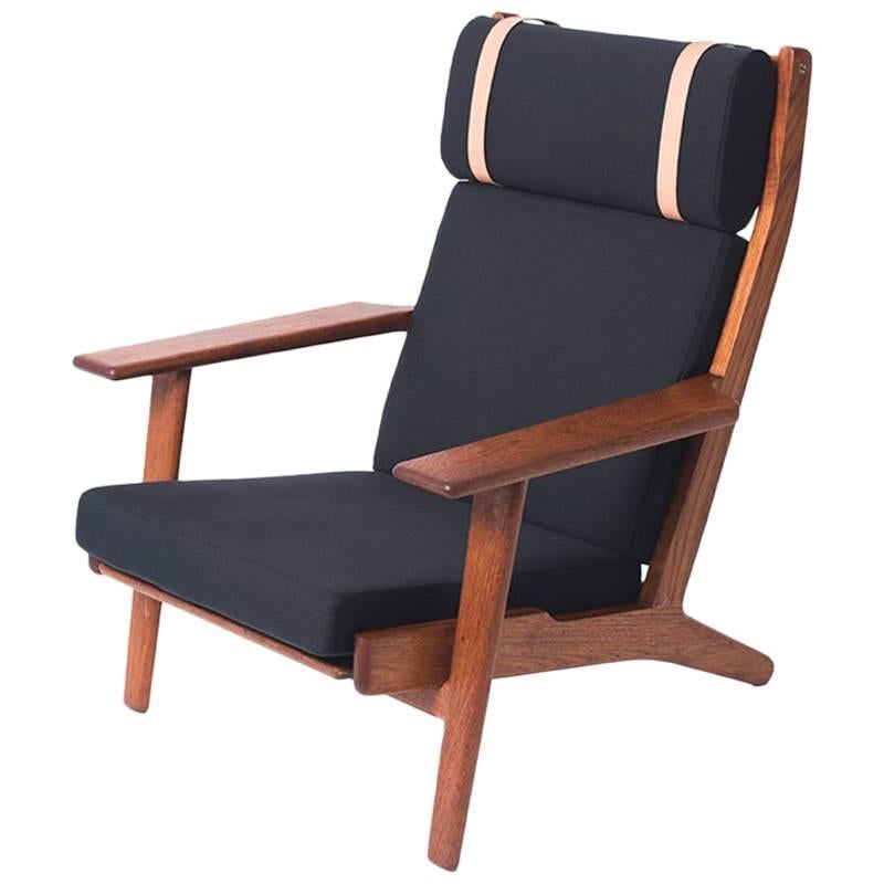 Hans Wegner High-Backed Teak Lounge Chair for GETAMA