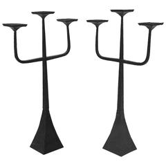 Pair of Floor Candelabras 4