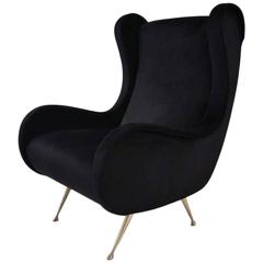 1950s Style Lounge Chair, Marco Zanuso style available in 25 colours, Italian 6
