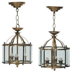 Pair of Brass Chandeliers 6
