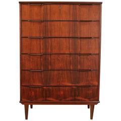 Vintage Danish Rosewood Dresser