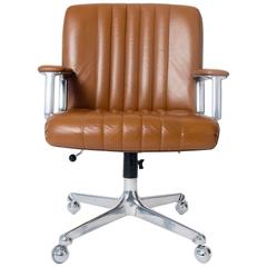 Swiveling Office Chair on Casters by Osvaldo Borsani for Tecno 12