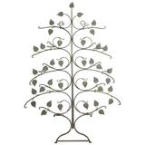 Mid-Century Schmiedeeisen-Pflanzgefäßständer mit schmiedeeisernem Äußergewöhnlichem Baum von Salterini