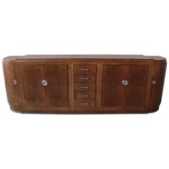French Art Deco Sideboard by Jules Leleu 9