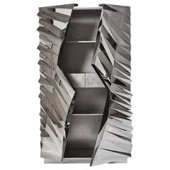 Mirror-Finished Stainless Steel High Cabinet Mesh Obejct #Ms-C02 12