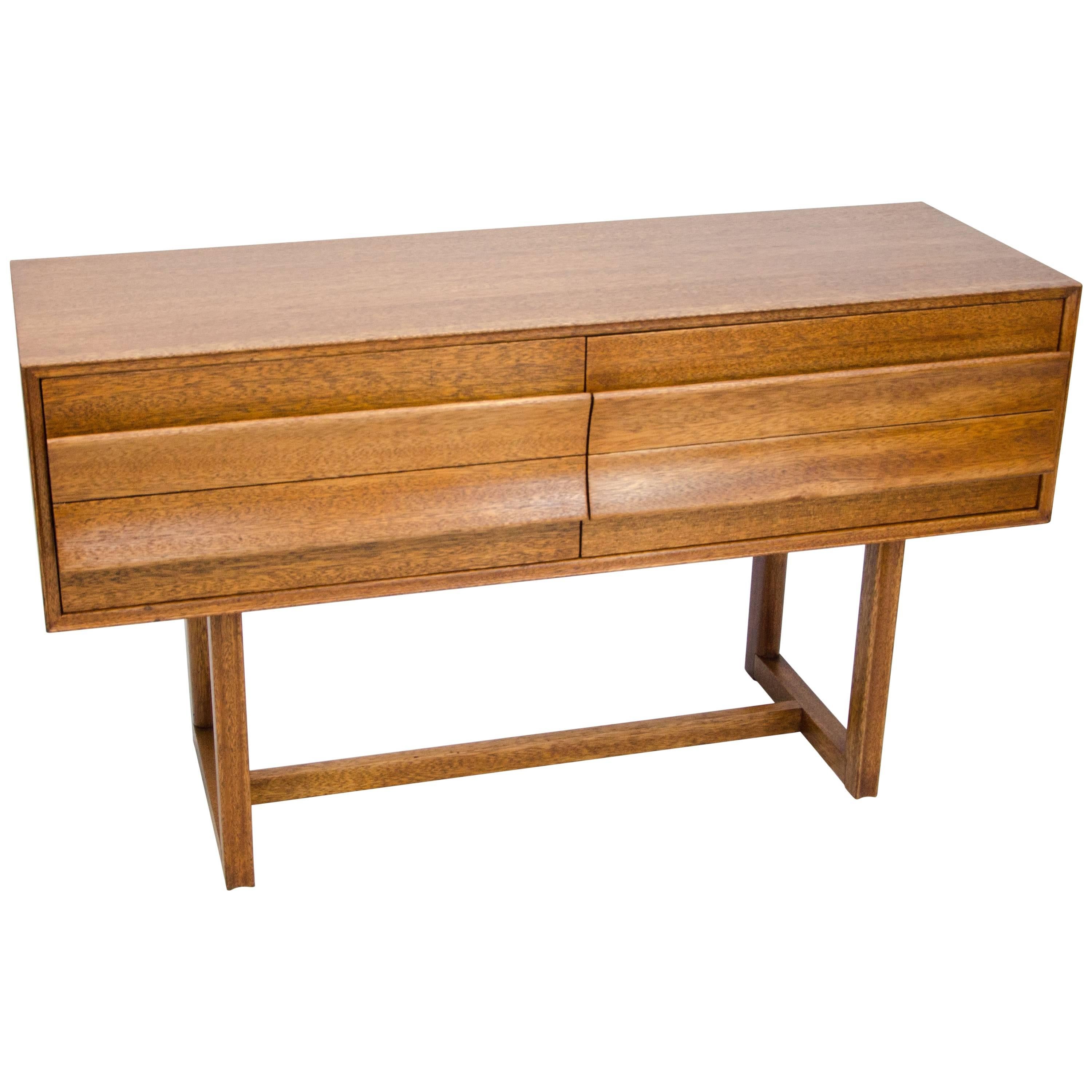 Console Buffet Table with Drawers. Paul Laszlo for Brown & Saltman of California